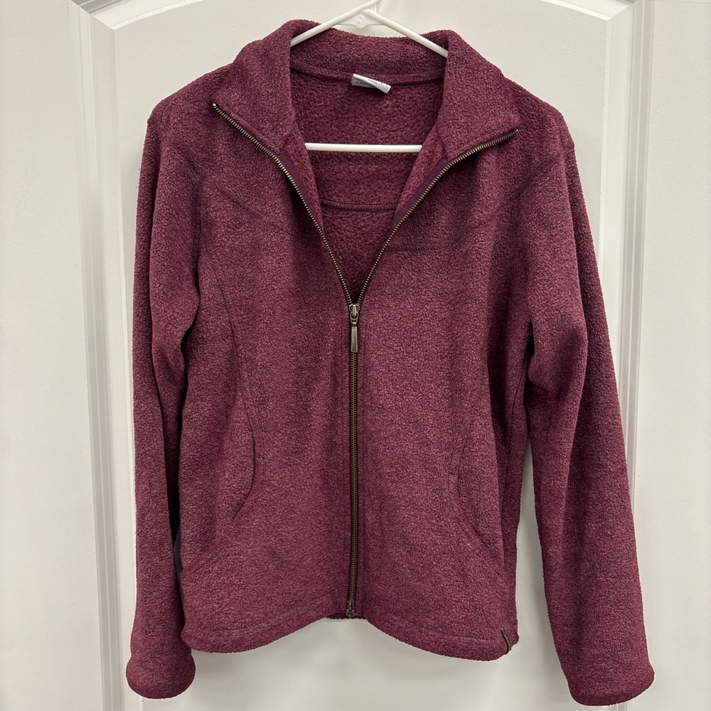 Cozy Maroon Teddy Jacket for Women